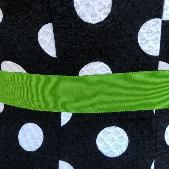 DAVID MEISTER -NWT-POLKA DOT ONE SHOULDER DRESS BLACK WHITE 6 - Picture 10 of 14